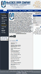 Mobile Screenshot of mackenziedoor.com